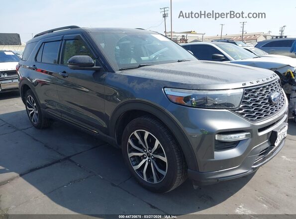 1FM5K8GC3LGC47227 2020 FORD FORD EXPLORER Серый Передняя правая четверть
