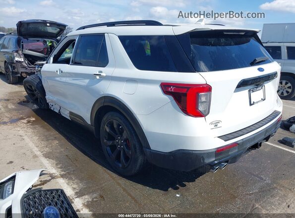 1FM5K8GC5LGA89070 2020 FORD FORD EXPLORER Белый Задняя левая четверть