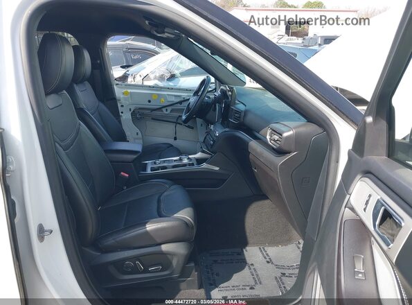 1FM5K8GC5LGA89070 2020 FORD FORD EXPLORER Белый Вид салона спереди
