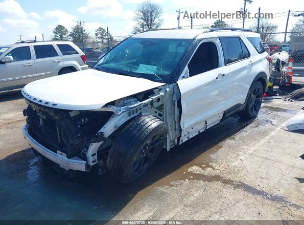 1FM5K8GC5LGA89070 2020 FORD FORD EXPLORER Белый Вид спереди