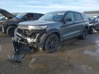 2021 Ford Explorer St Gray vin: 1FM5K8GC8MGA44545