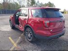 2017 Ford Explorer Sport Красный vin: 1FM5K8GT0HGA32492