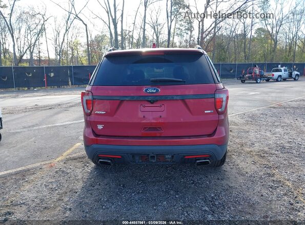 1FM5K8GT0HGA32492 2017 FORD FORD EXPLORER Красный 