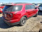 2016 Ford Explorer Sport Темно-бордовый vin: 1FM5K8GT2GGA73852