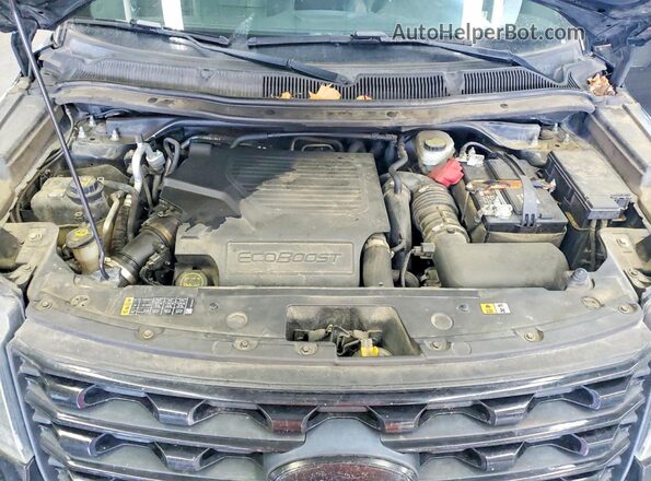 1FM5K8GT4GGA00689 2016 FORD FORD EXPLORER Черный Вид подкапотного пространства
