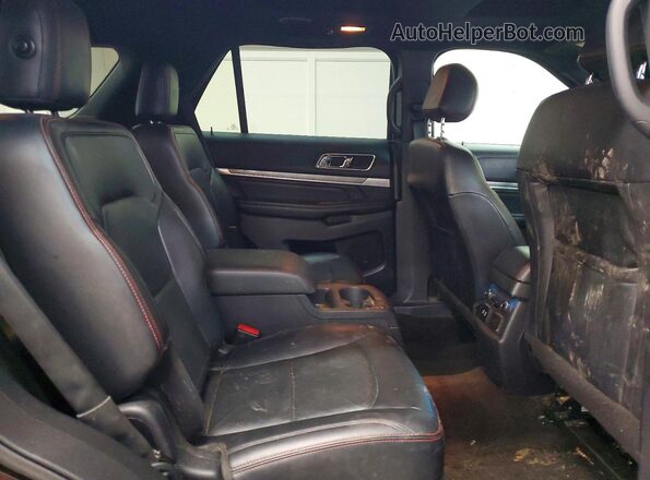 1FM5K8GT4GGA00689 2016 FORD FORD EXPLORER Черный Вид задней части салона