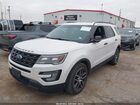 2017 Ford Explorer Sport White vin: 1FM5K8GT5HGA33380