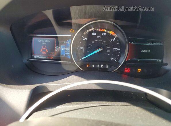 1FM5K8GT6JGC51172 2018 FORD FORD EXPLORER Красный Вид щитка приборов
