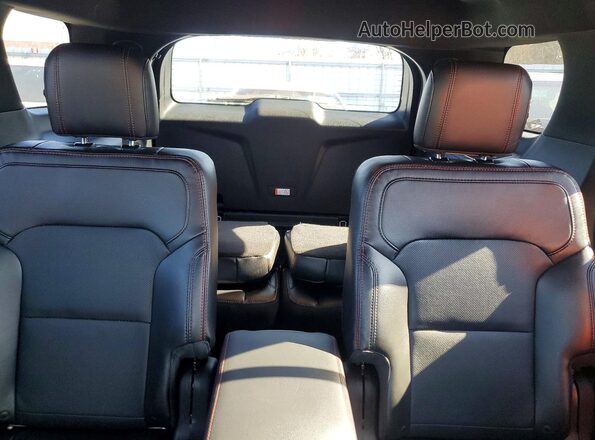 1FM5K8GT6JGC51172 2018 FORD FORD EXPLORER Красный Вид задних сидений