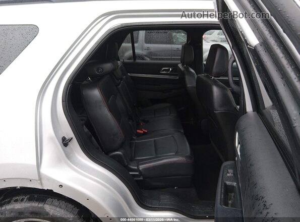 1FM5K8GT6JGC71177 2018 FORD FORD EXPLORER Серебряный Вид наклейки с VIN-кодом