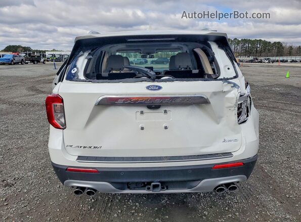 1FM5K8HC1RGA00666 2024 FORD FORD EXPLORER White Widok z tyłu