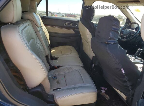 1FM5K8HT7HGE39062 2017 FORD FORD EXPLORER Blue Вид задніх сидінь