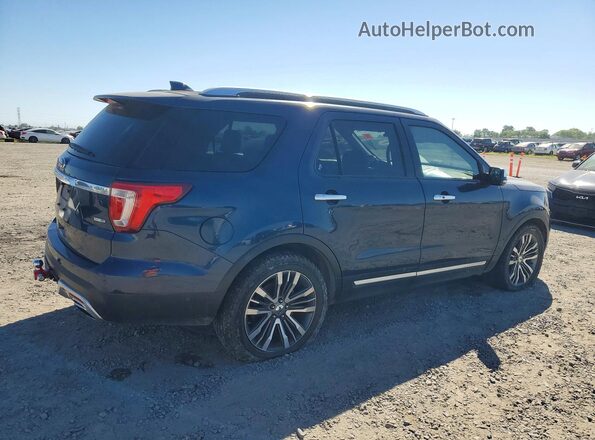 1FM5K8HT7HGE39062 2017 FORD FORD EXPLORER Blue Задня права чверть