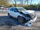 2018 Ford Explorer Platinum White vin: 1FM5K8HT9JGA86054