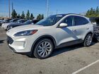 2021 Ford Escape Titanium White vin: 1FMCU0DZ0MUA06563