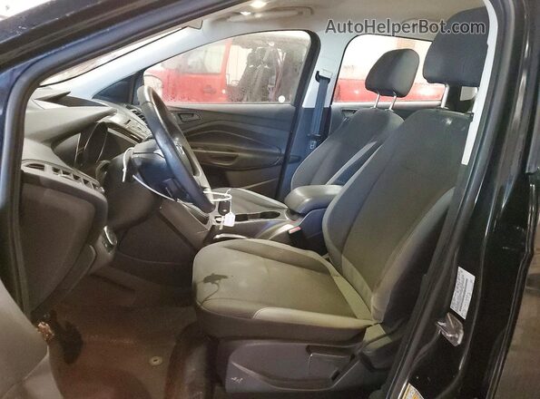1FMCU0F72GUC59514 2016 FORD ESCAPE Черный Вид салона спереди