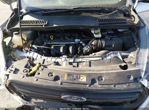 1FMCU0F72KUC53446 2019 FORD ESCAPE Серебряный Вид сзади