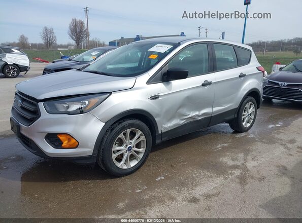 1FMCU0F73KUB01952 2019 FORD ESCAPE Серебряный Передняя левая четверть