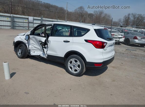 1FMCU0F73KUB14197 2019 FORD ESCAPE Белый Задняя левая четверть