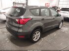 2019 Ford Escape S Серый vin: 1FMCU0F73KUB78501