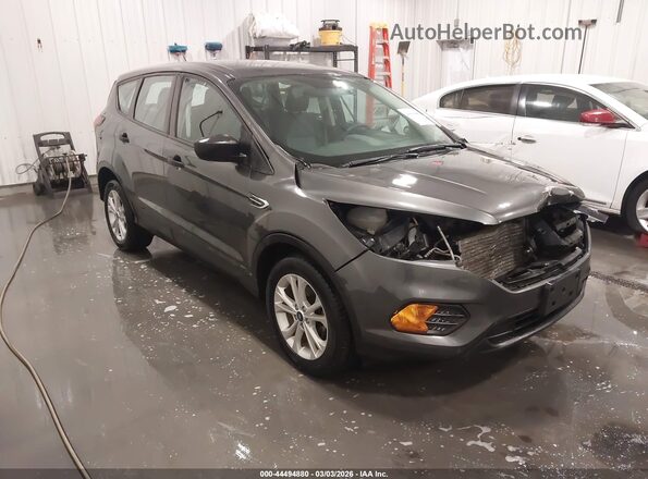 1FMCU0F73KUB78501 2019 FORD ESCAPE Серый Передняя правая четверть