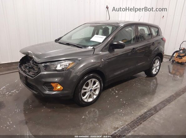 1FMCU0F73KUB78501 2019 FORD ESCAPE Серый Передняя левая четверть