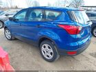 2019 Ford Escape S Blue vin: 1FMCU0F74KUC48166