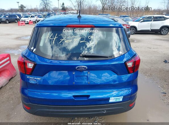 1FMCU0F74KUC48166 2019 FORD ESCAPE Blue 