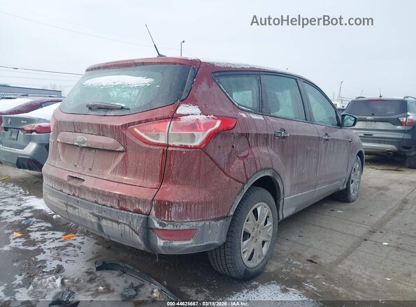 1FMCU0F75GUB13513 2016 FORD ESCAPE Красный Задняя правая четверть