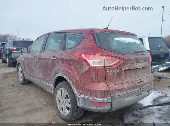 1FMCU0F75GUB13513 2016 FORD ESCAPE Красный Задняя левая четверть