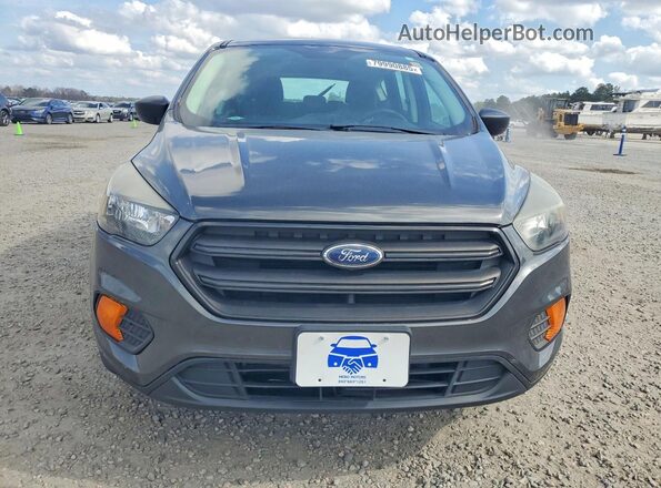 1FMCU0F77JUB58508 2018 FORD ESCAPE Gray Widok z przodu