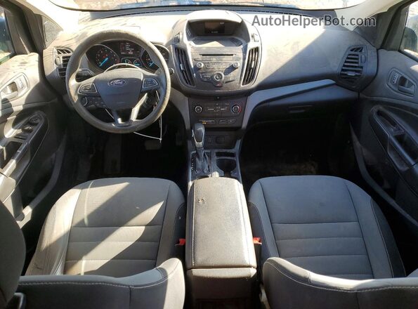 1FMCU0F77JUC75943 2018 FORD ESCAPE Угольный Вид панели приборов
