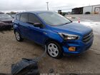 2018 Ford Escape S Blue vin: 1FMCU0F79JUB21332