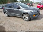 2017 Ford Escape S Gray vin: 1FMCU0F7XHUB02282