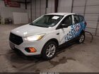 2017 Ford Escape S White vin: 1FMCU0F7XHUE71899