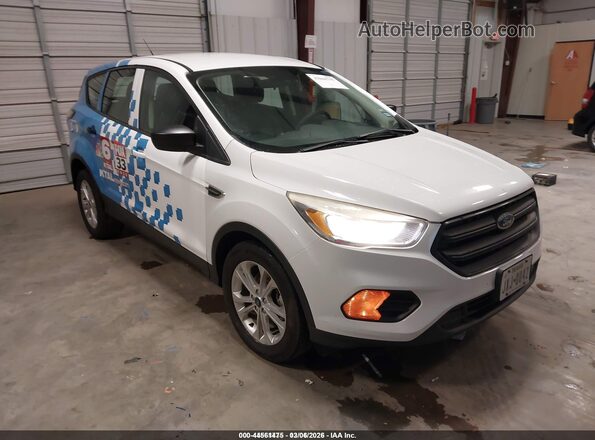 1FMCU0F7XHUE71899 2017 FORD ESCAPE White Przód prawy