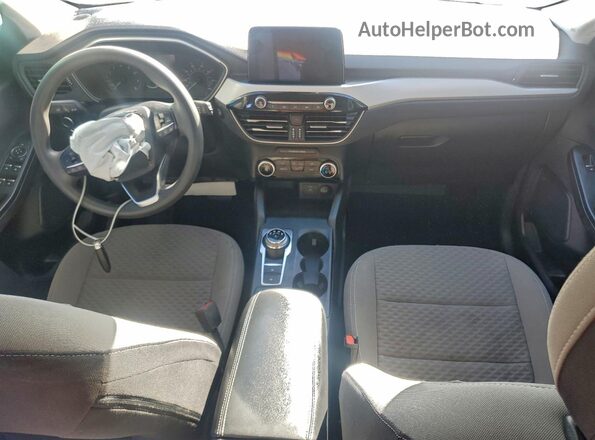 1FMCU0G64NUB50295 2022 FORD ESCAPE Белый Вид панели приборов