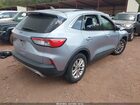 2022 Ford Escape Se Light Blue vin: 1FMCU0G66NUA99334