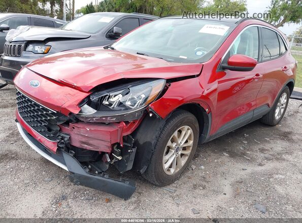 1FMCU0G68LUB93101 2020 FORD ESCAPE Burgundy Передня ліва чверть