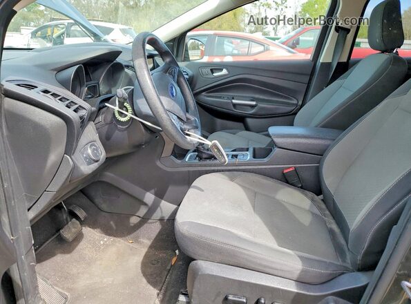 1FMCU0GD0KUC06520 2019 FORD ESCAPE Угольный Вид салона спереди