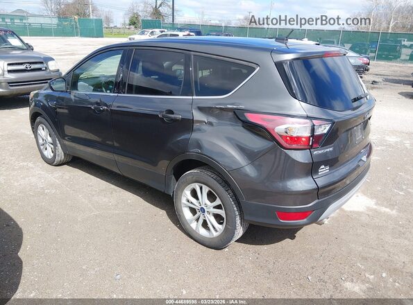 1FMCU0GD1HUD83683 2017 FORD ESCAPE Gray Trasero izquierdo