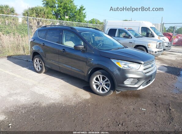 1FMCU0GD2JUD06603 2018 FORD ESCAPE Gray Front right