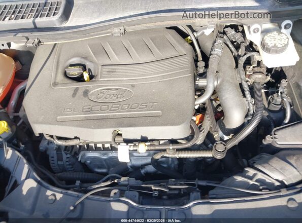 1FMCU0GD2JUD06603 2018 FORD ESCAPE Gray Rear view