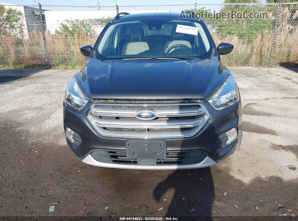 1FMCU0GD2JUD06603 2018 FORD ESCAPE Gray Instrument cluster view