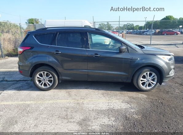 1FMCU0GD2JUD06603 2018 FORD ESCAPE Gray Rear interior view