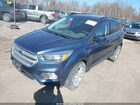 2018 Ford Escape Se Синий vin: 1FMCU0GD5JUC86654