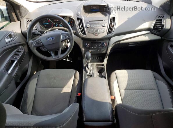 1FMCU0GD6JUA75995 2018 FORD ESCAPE Белый Вид панели приборов
