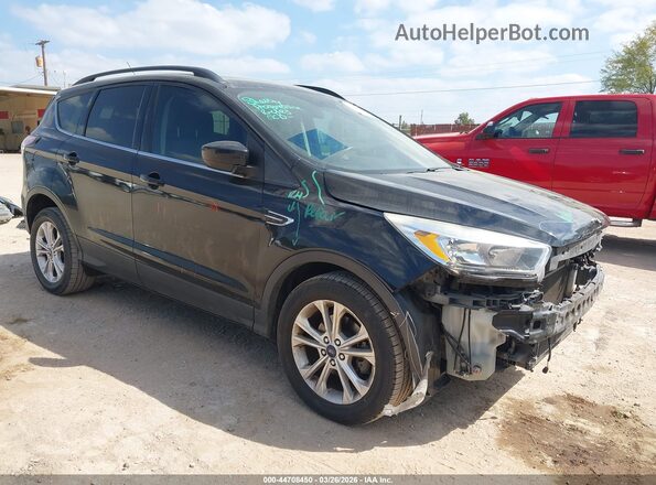 1FMCU0GD7JUB54172 2018 FORD ESCAPE Black Front right