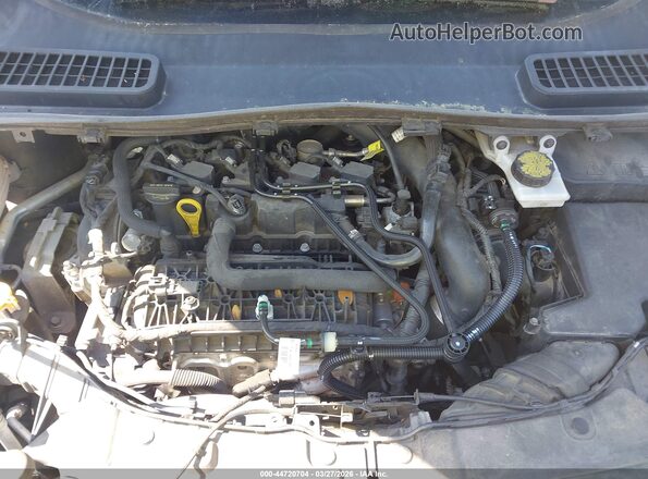 1FMCU0GD7KUA62058 2019 FORD ESCAPE Серый Вид сзади