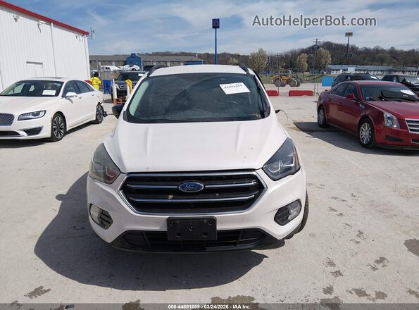 1FMCU0GD8HUC61676 2017 FORD ESCAPE Белый Вид щитка приборов
